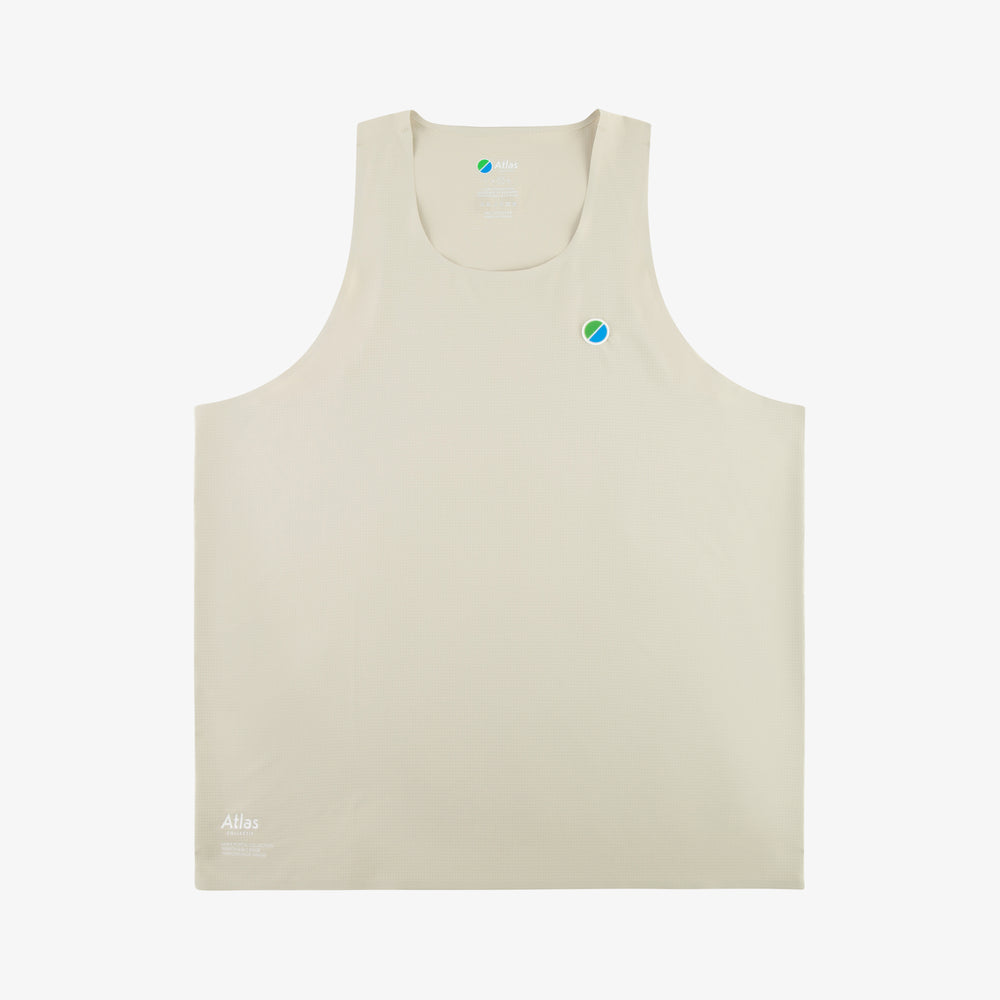 Aeria Fortis Race Tank Beige