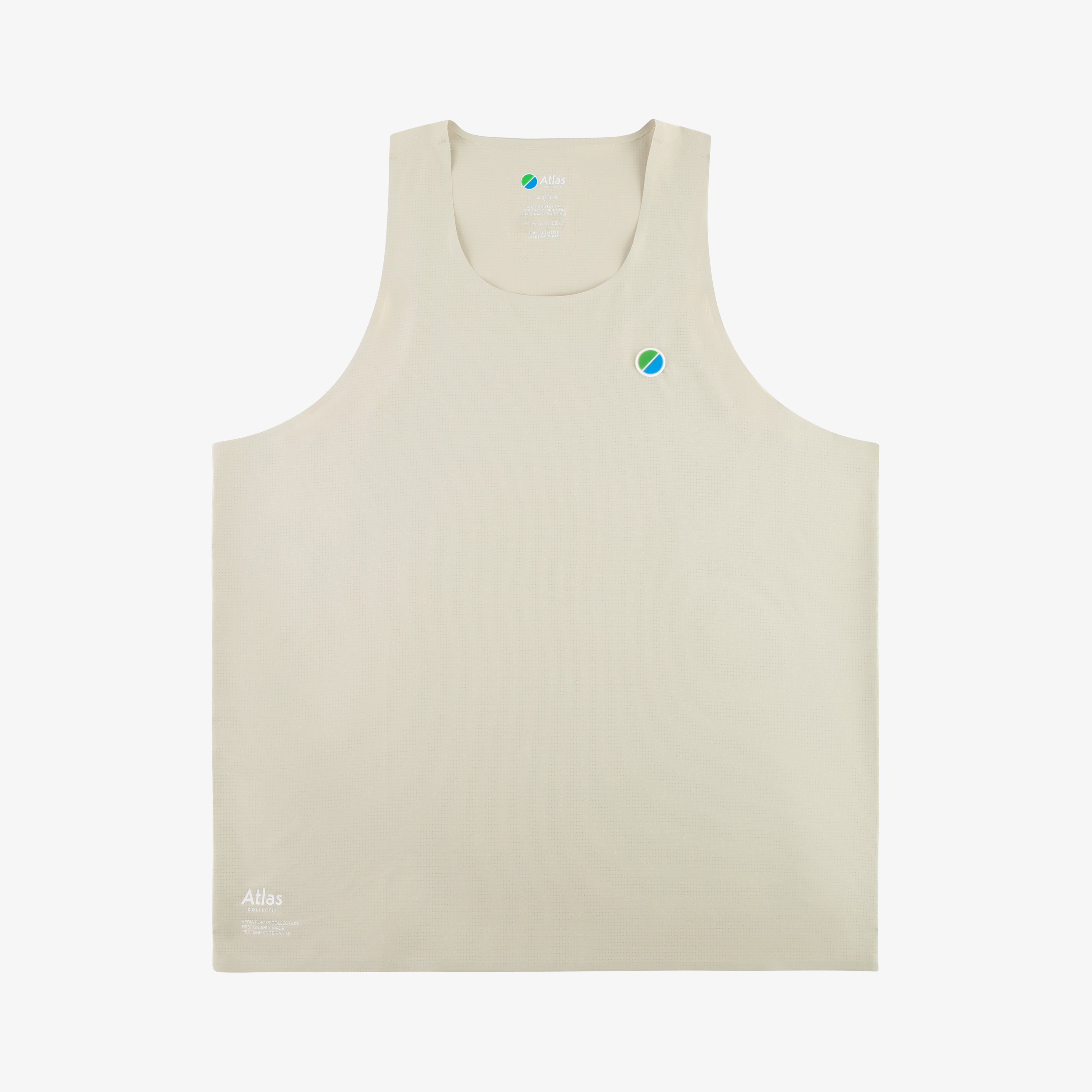 Aeria Fortis Race Tank Beige