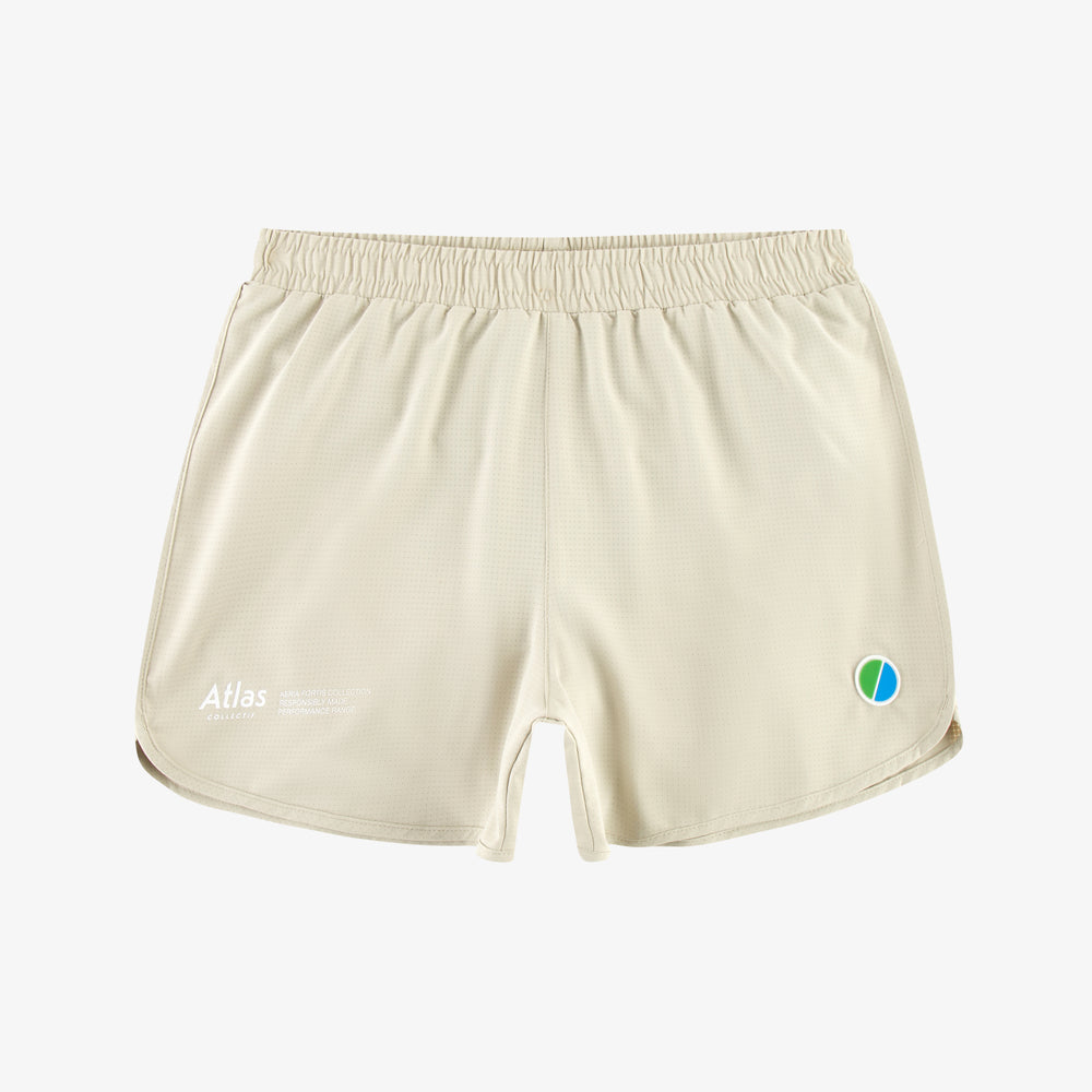Aeria Fortis 4" WMNS Race Shorts Beige