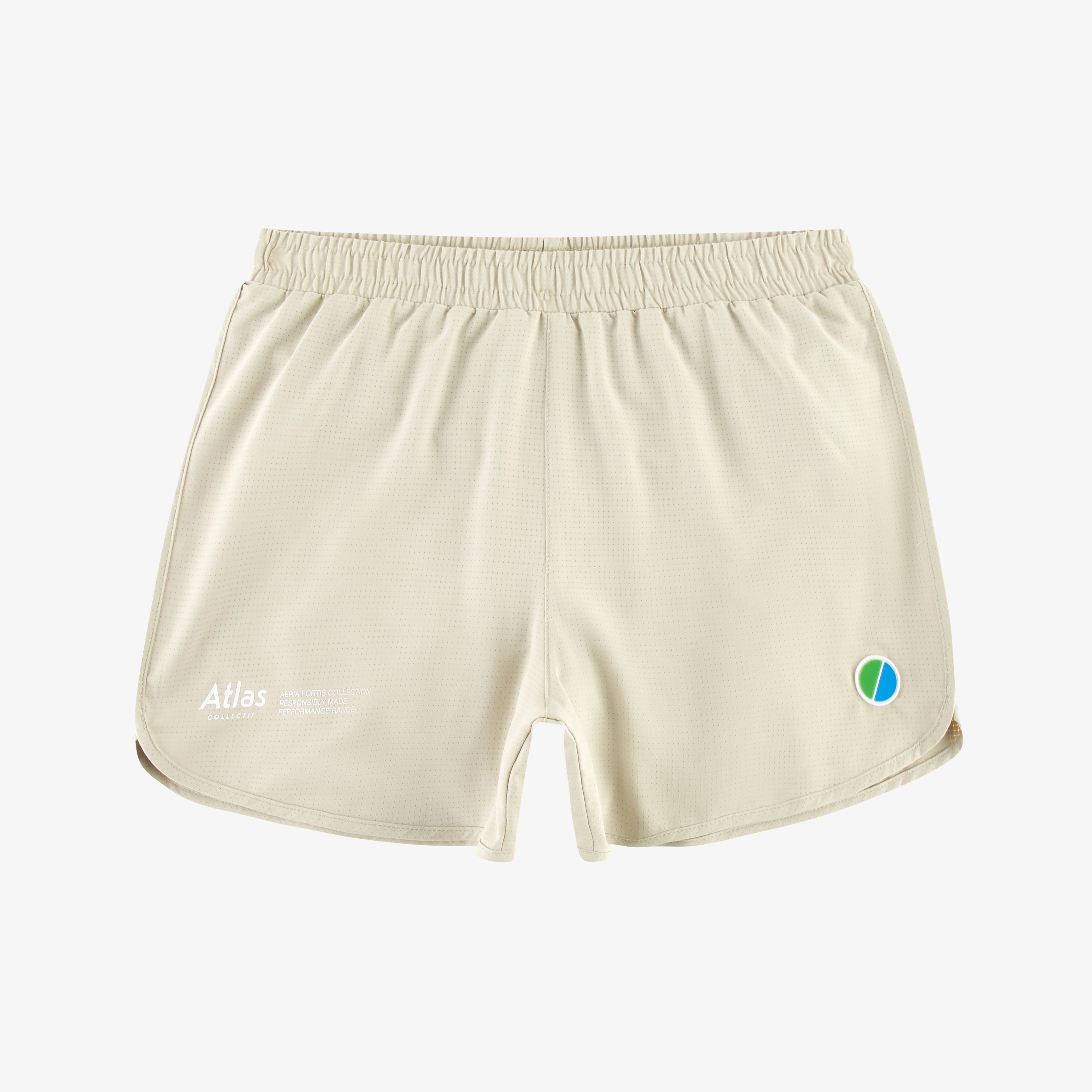 Aeria Fortis 4" WMNS Race Shorts Beige
