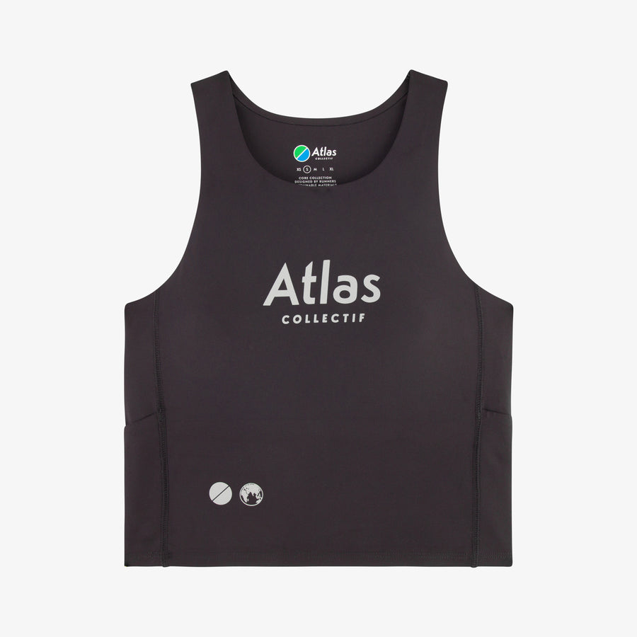 Illumi Trax WMNS Performance Crop Tank - Black