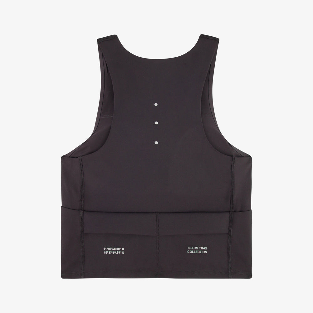 Illumi Trax WMNS Performance Crop Tank - Black