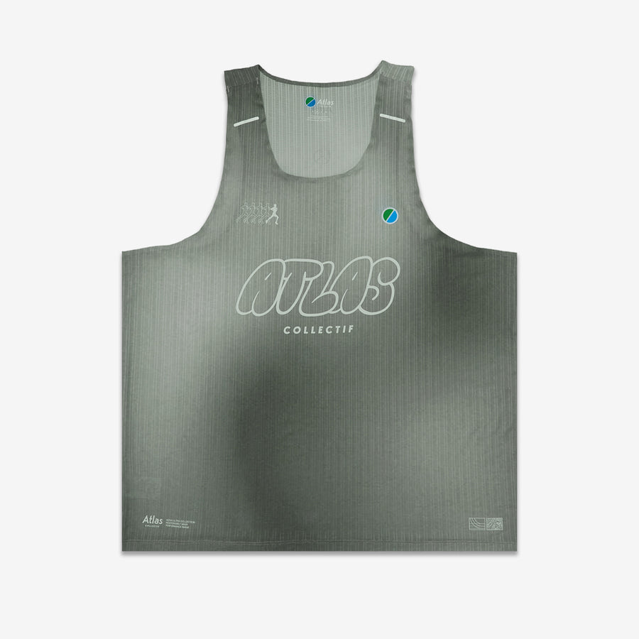 Aeria Ultra Race Singlet - Gradient Sage