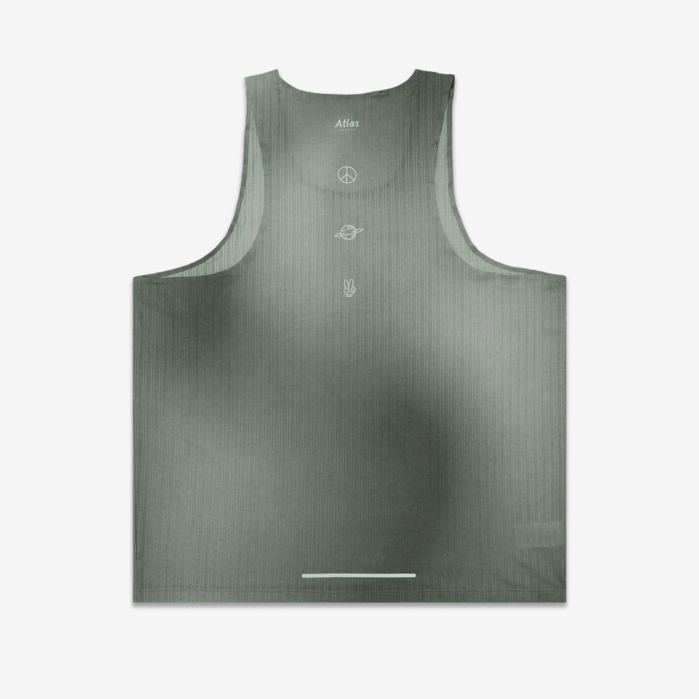 Aeria Ultra Race Singlet - Gradient Sage
