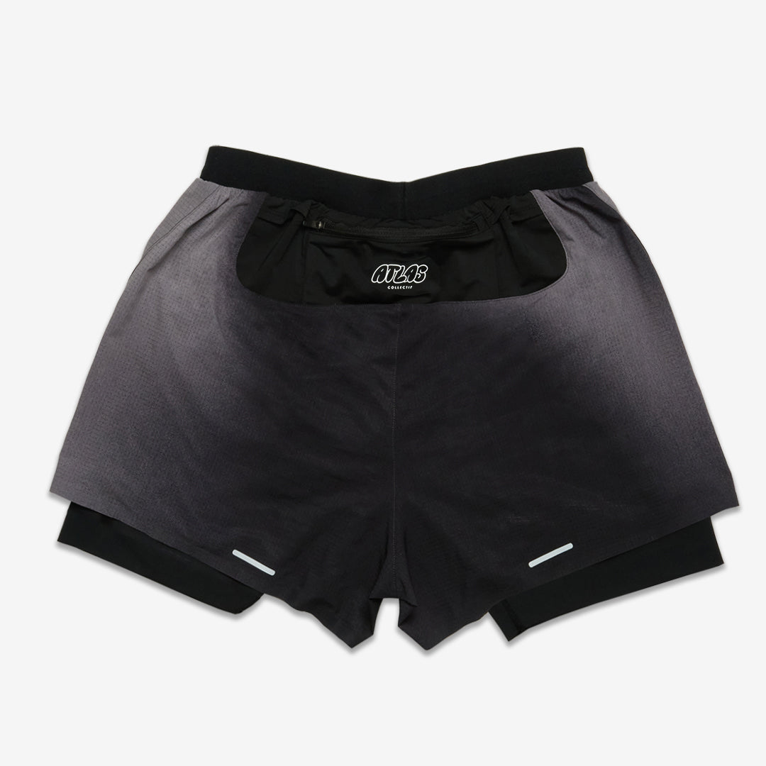 Aeria Ultra 2 in 1 Shorts Gradient Black