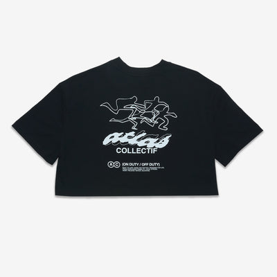 ACRC Hybrid Organic Cotton Crop Tee - Black
