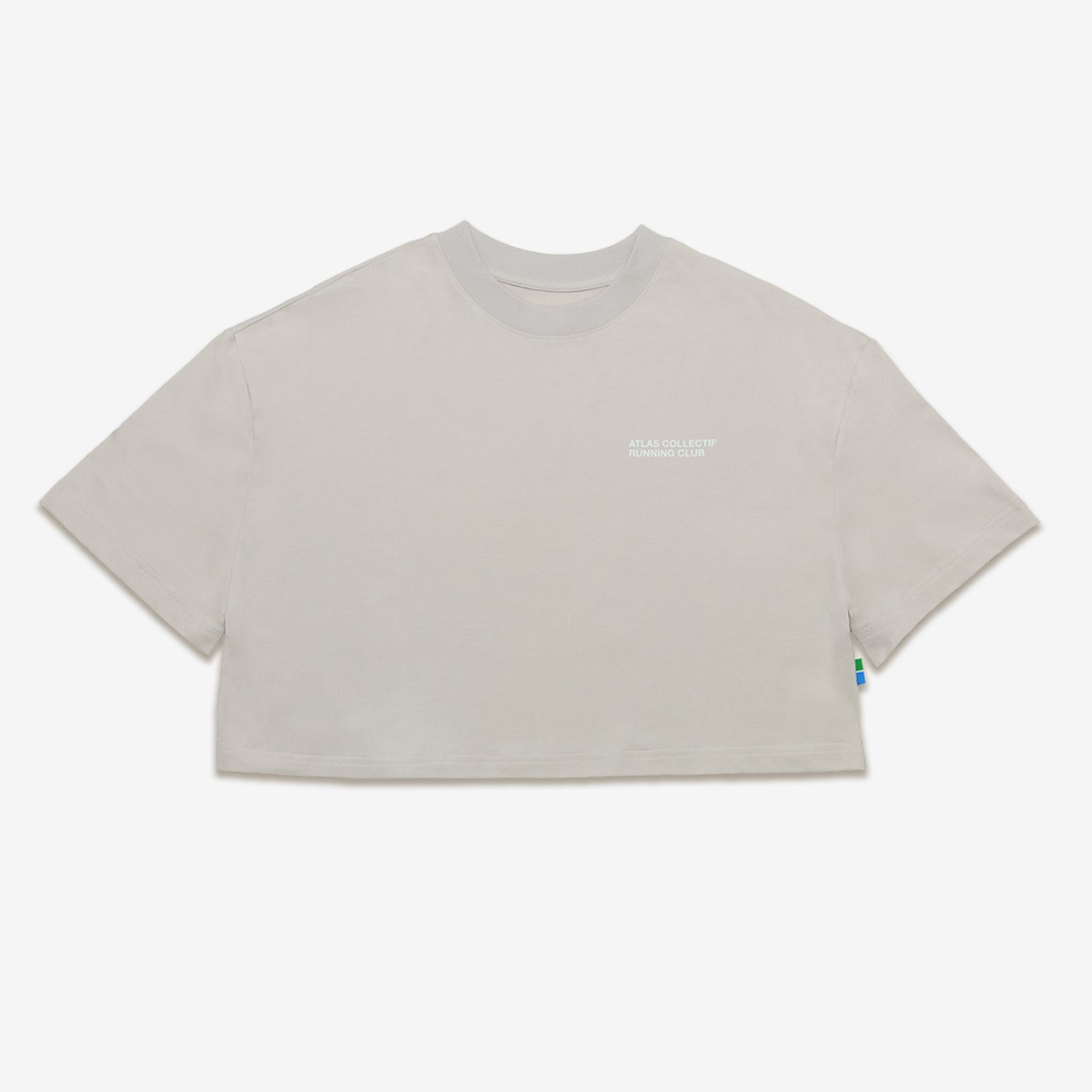 ACRC Hybrid Crop Tee Grey