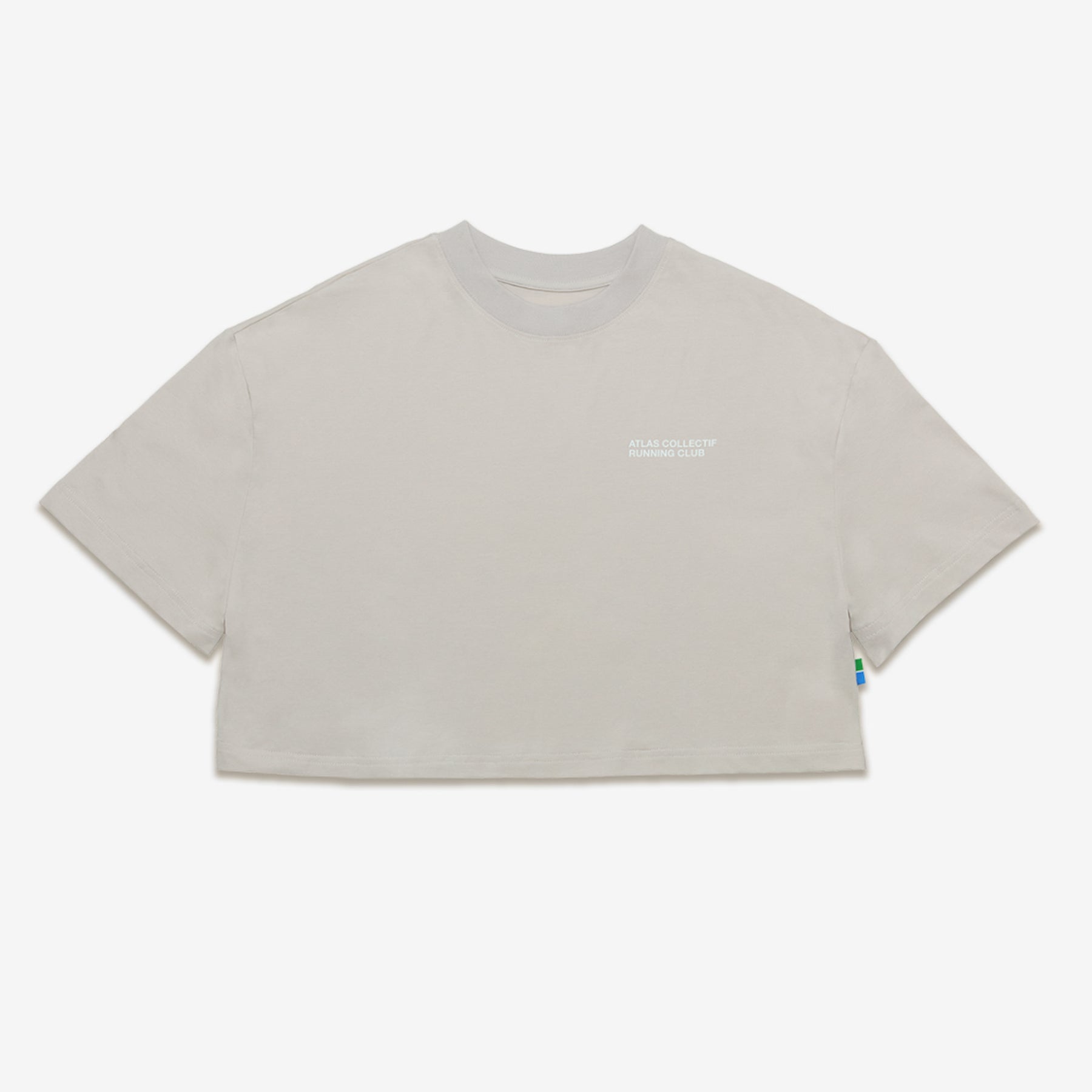 ACRC Hybrid Crop Tee Grey