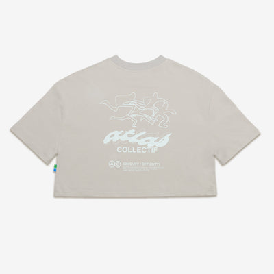 ACRC Hybrid Organic Cotton Crop Tee - Grey