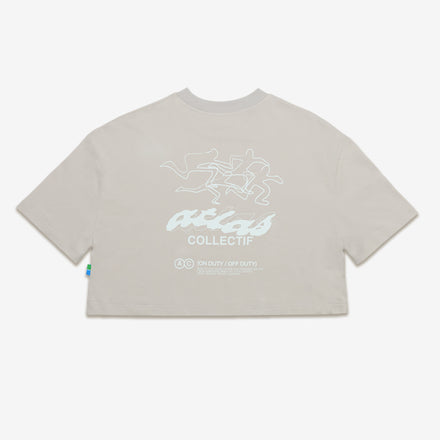 ACRC Hybrid Organic Cotton Crop Tee - Grey