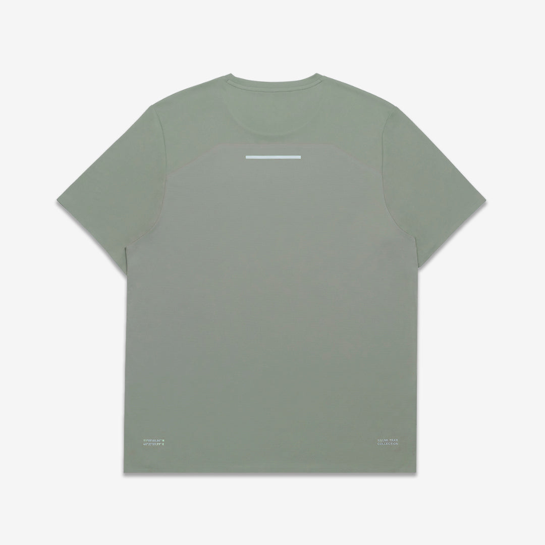 Illumi Trax V2 Running T-Shirt Olive – Atlas Collectif