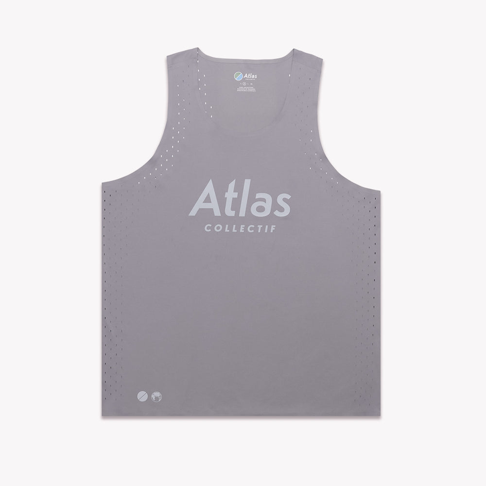 Illumi Trax Performance Singlet - Grey