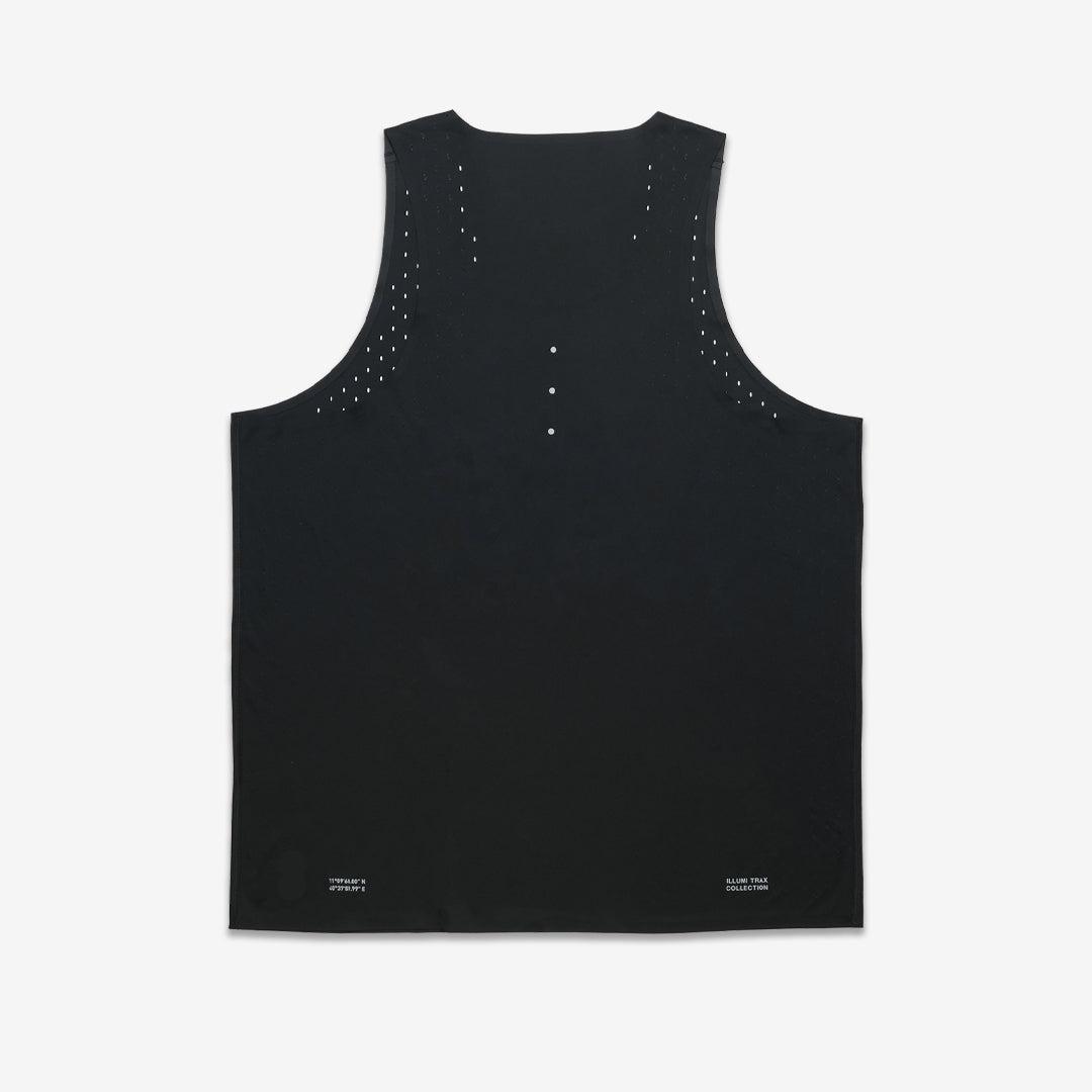 Illumi Trax Performance Singlet - Black