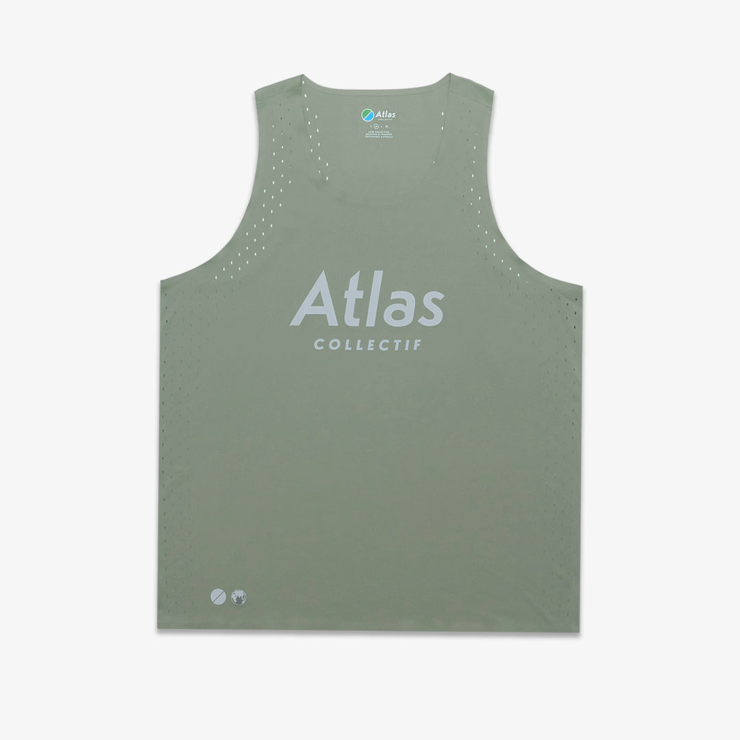 Illumi Trax V2 Running T-Shirt Olive – Atlas Collectif