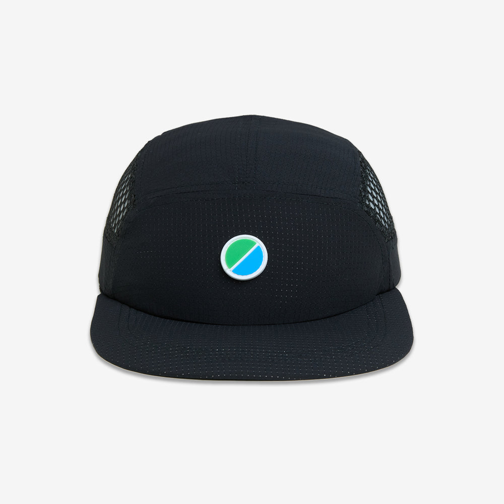 5P Race Core Run Cap - Black