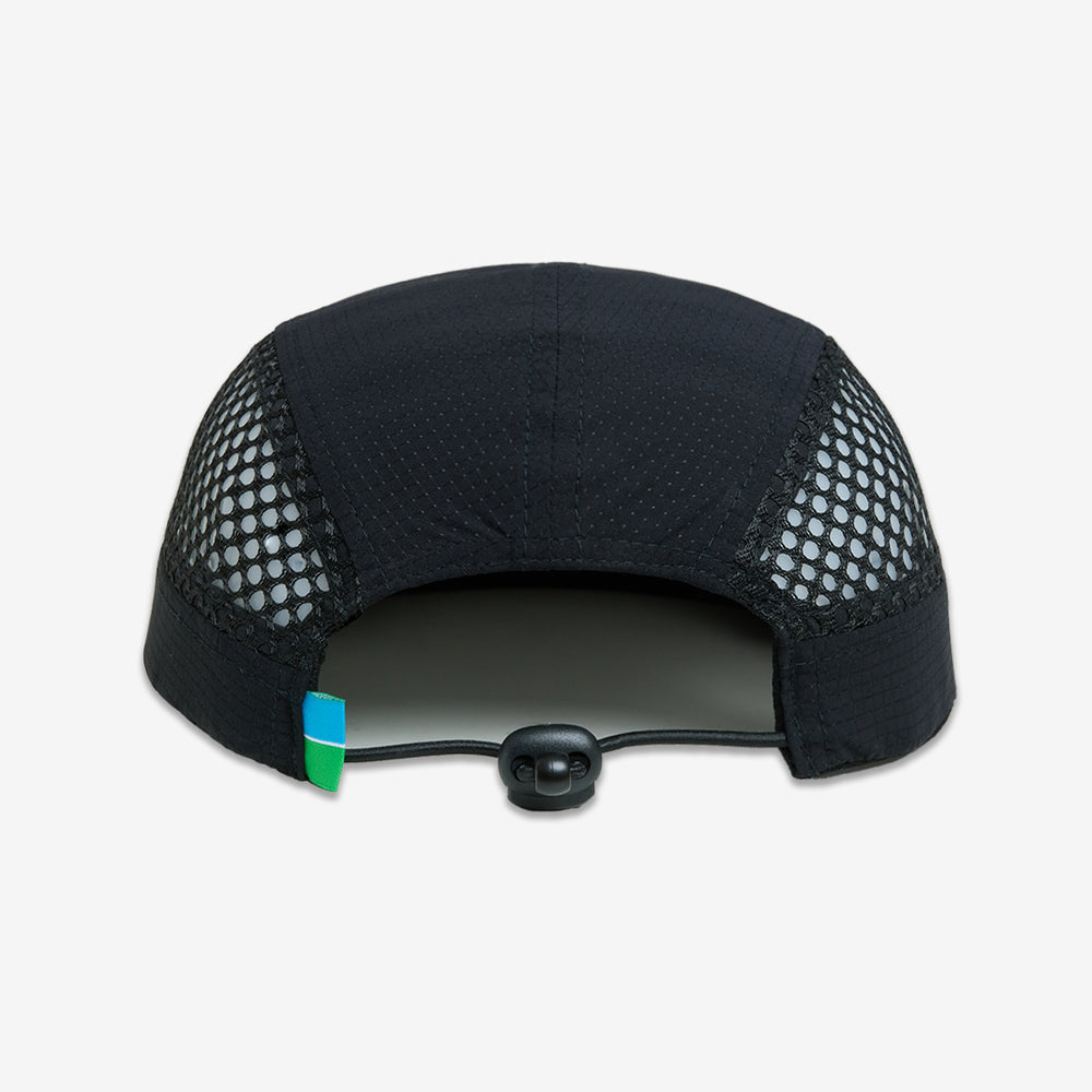 5P Race Core Run Cap - Black