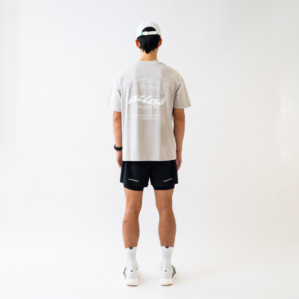 ACRC Hybrid 2-in-1 Shorts - Black