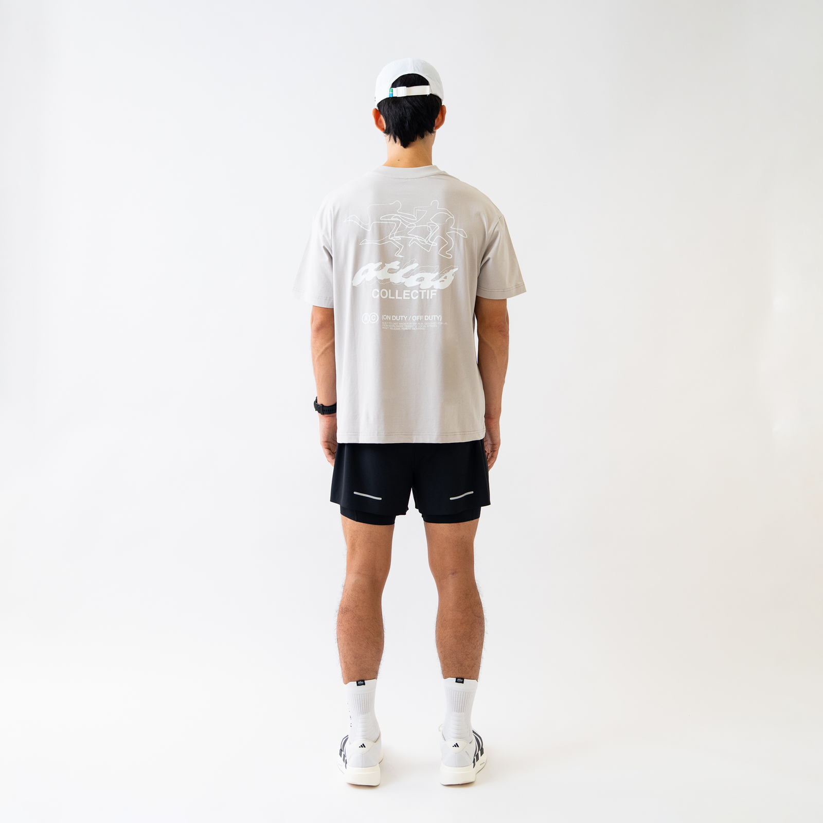 ACRC Hybrid 2 in 1 Shorts Black