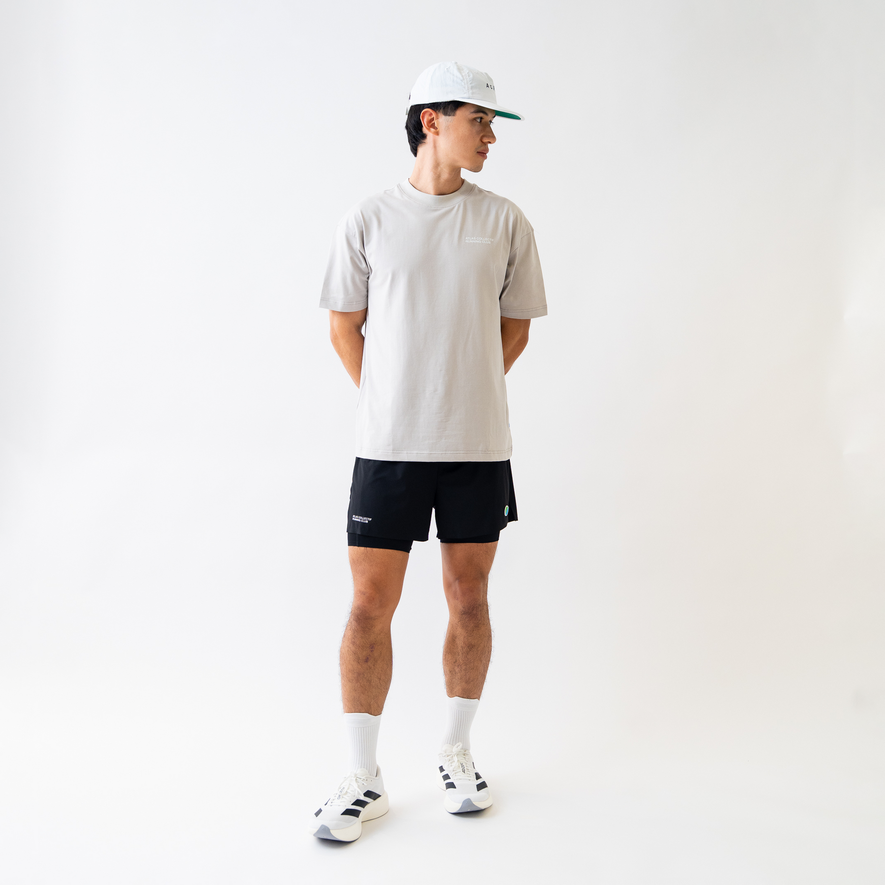 ACRC Hybrid 2 in 1 Shorts Black