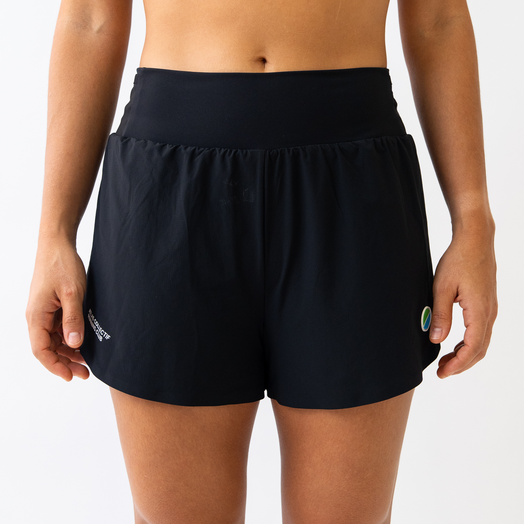 ACRC Hybrid WMNS 2 in 1 Shorts Black