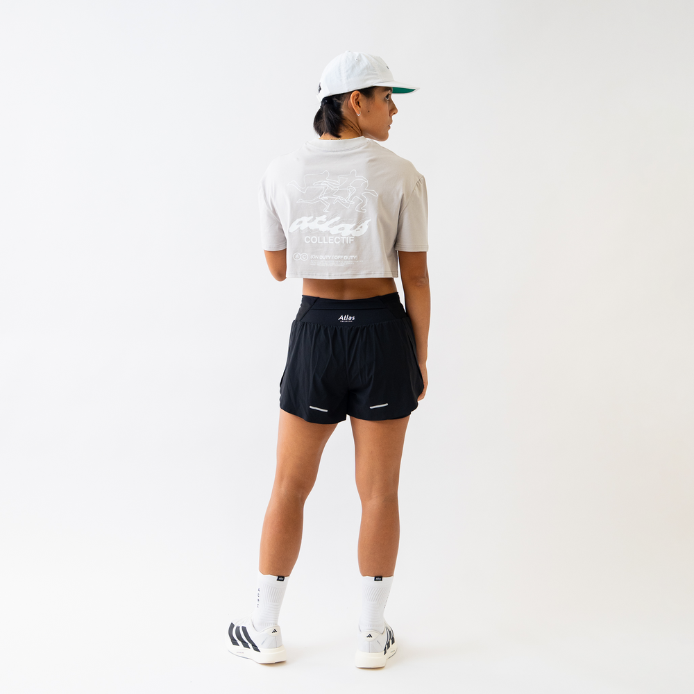 ACRC Hybrid Organic Cotton Crop Tee - Grey