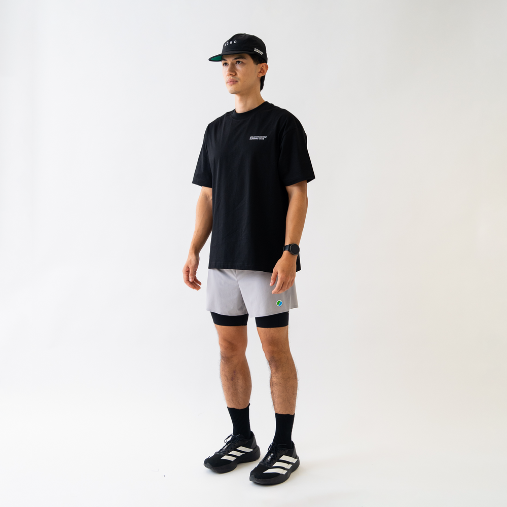 ACRC Hybrid 2-in-1 Shorts - Grey