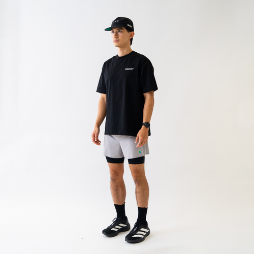 ACRC Hybrid 2 in 1 Shorts Grey