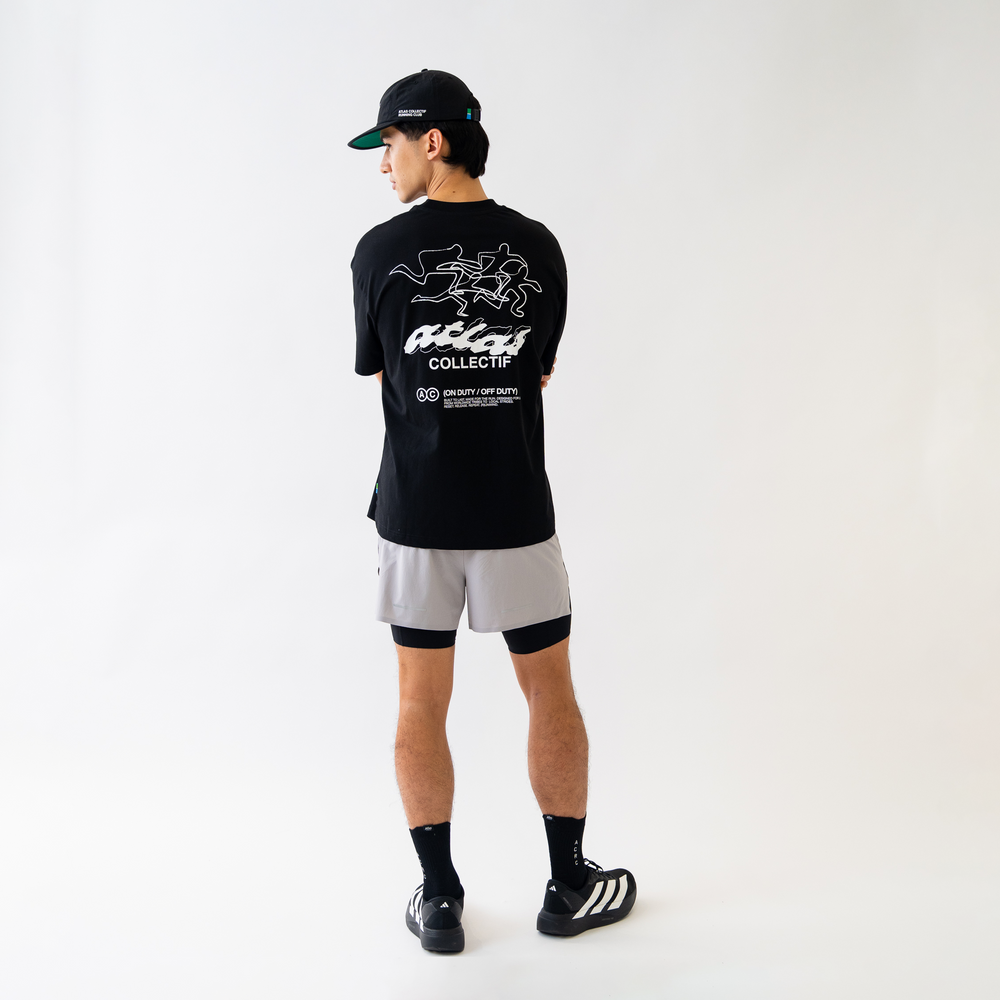 ACRC Hybrid 2-in-1 Shorts - Grey