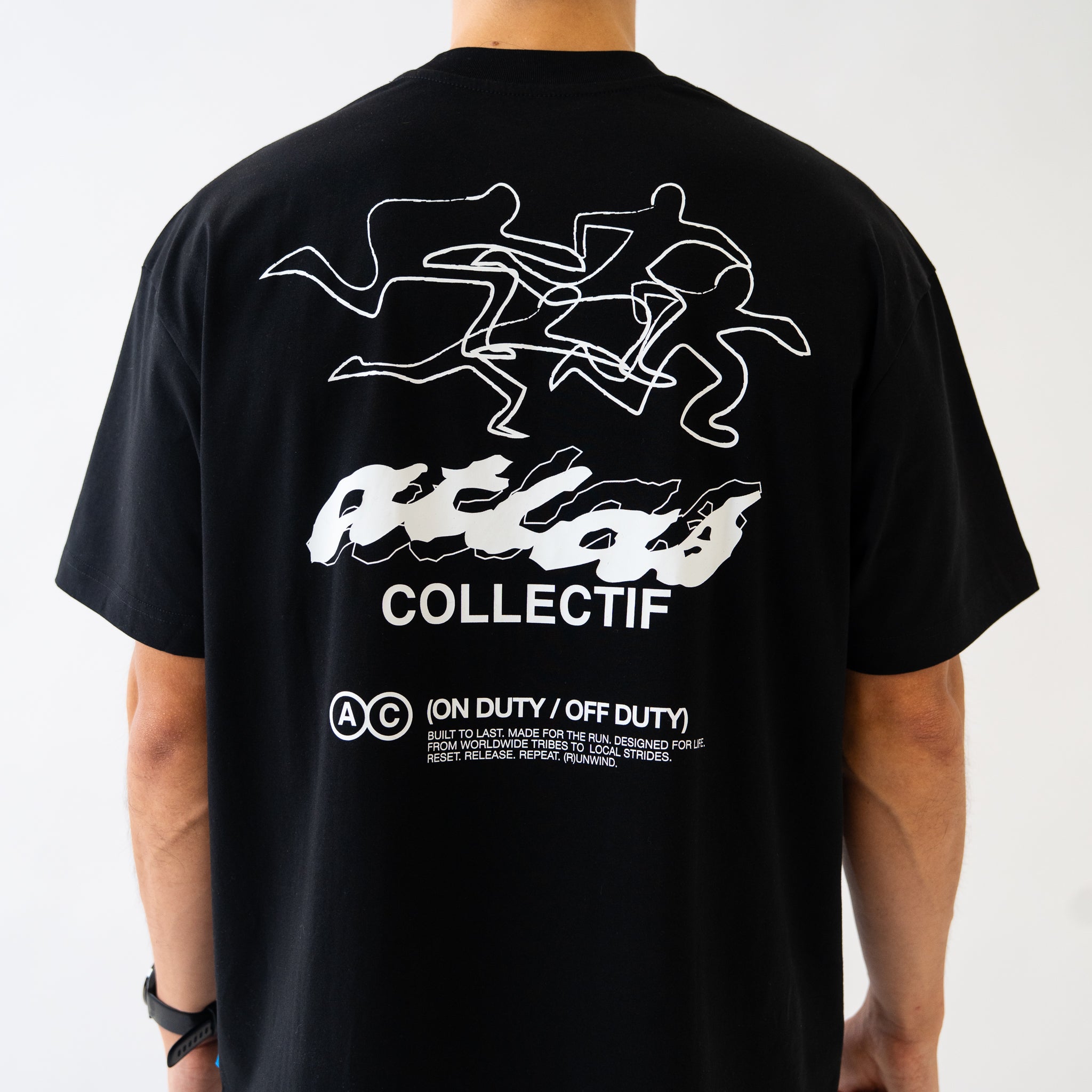 ACRC Hybrid Tee Black – Atlas Collectif