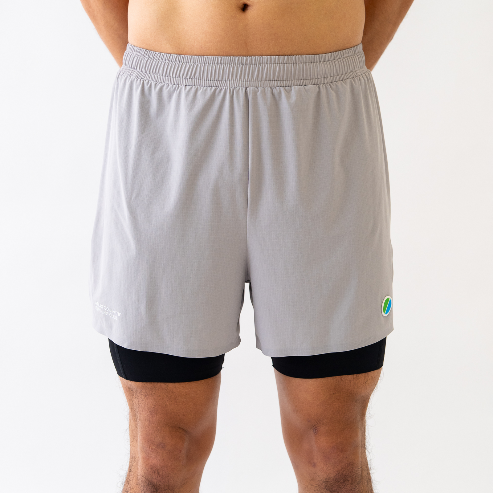 ACRC Hybrid 2 in 1 Shorts Grey