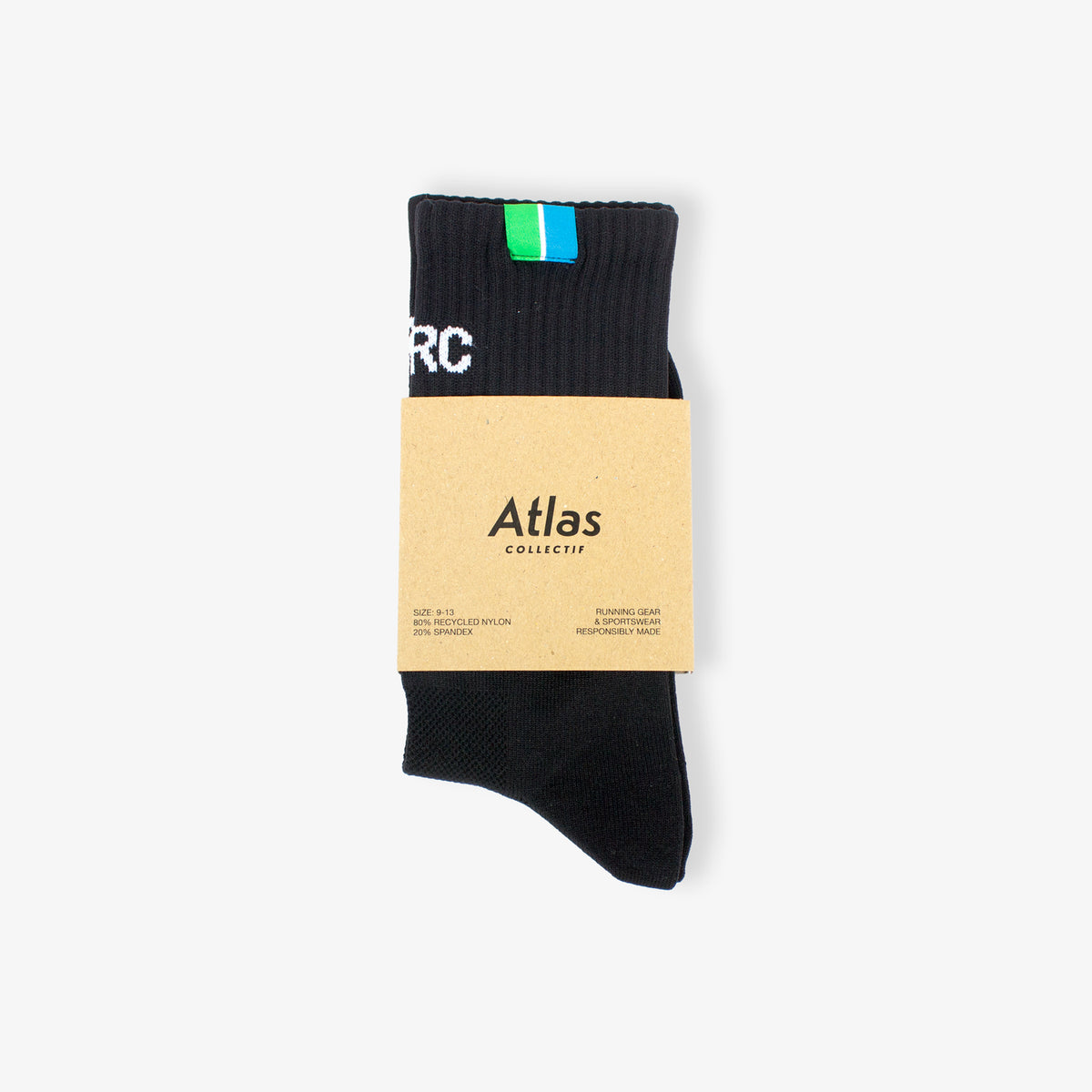 ACRC Minimal Running Socks - Black