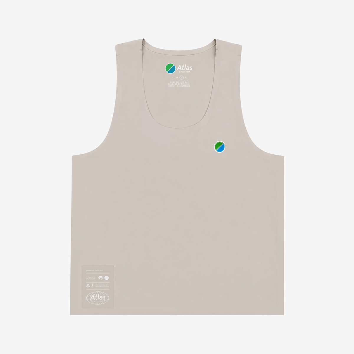 Aeria Fortis Race Singlet V2 - Beige