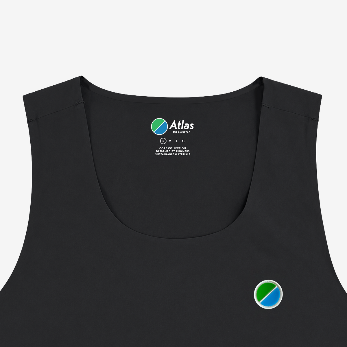Aeria Fortis Race Singlet V2 - Black