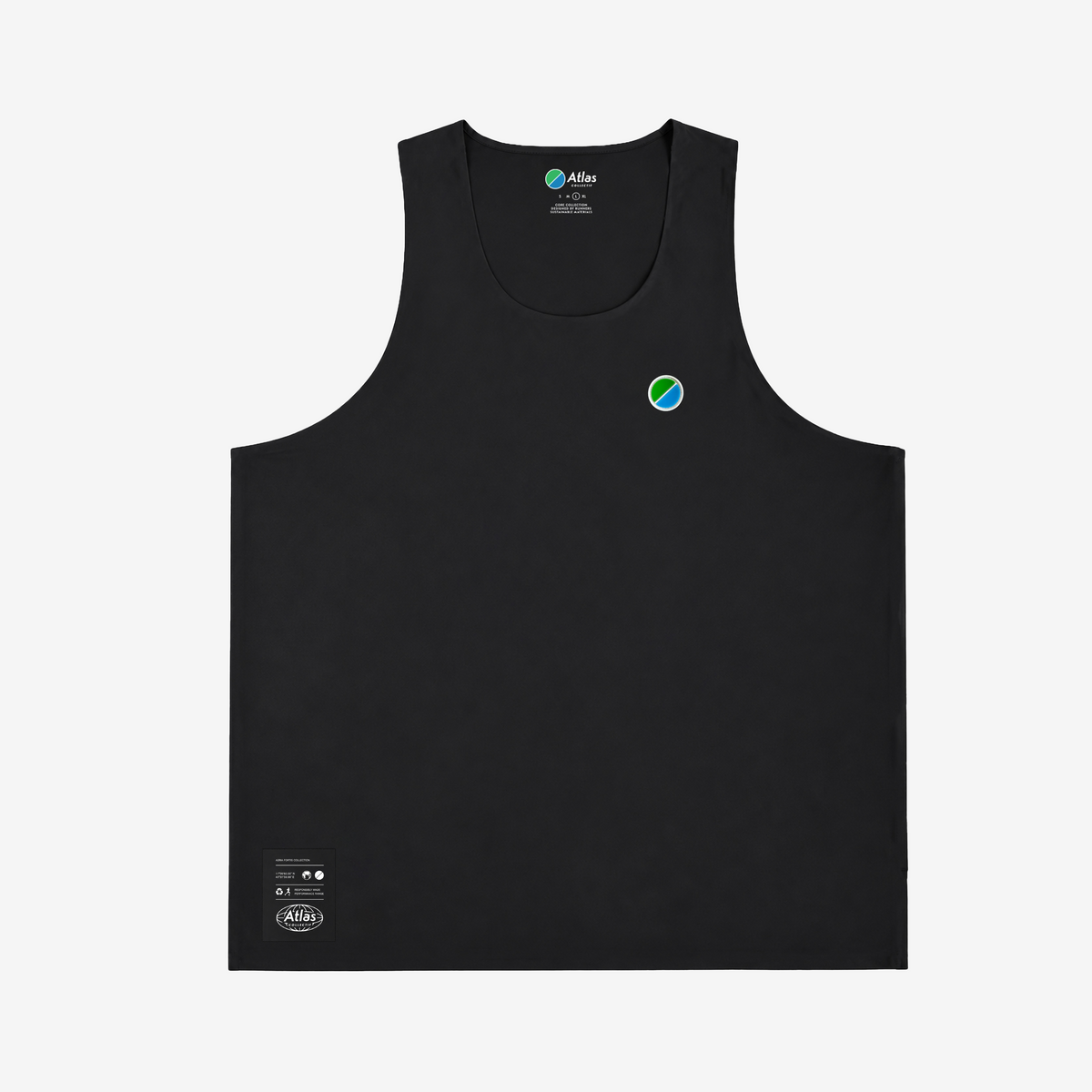 Aeria Fortis Race Singlet V2 - Black