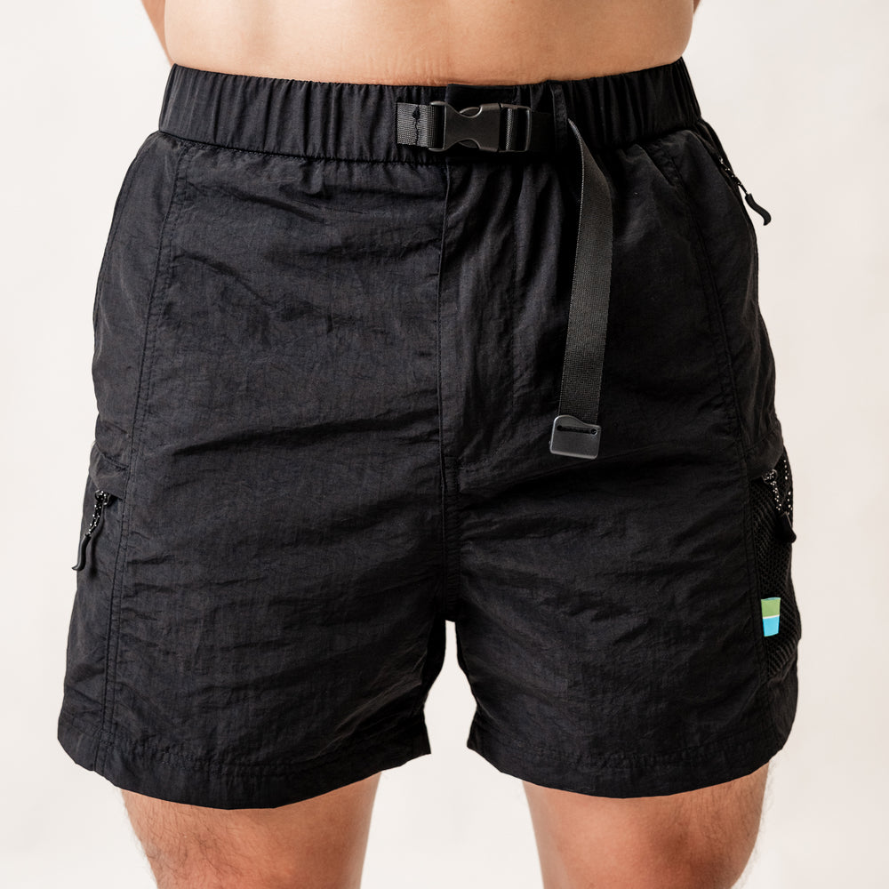 Greenwood Utility Hiking Shorts - Black