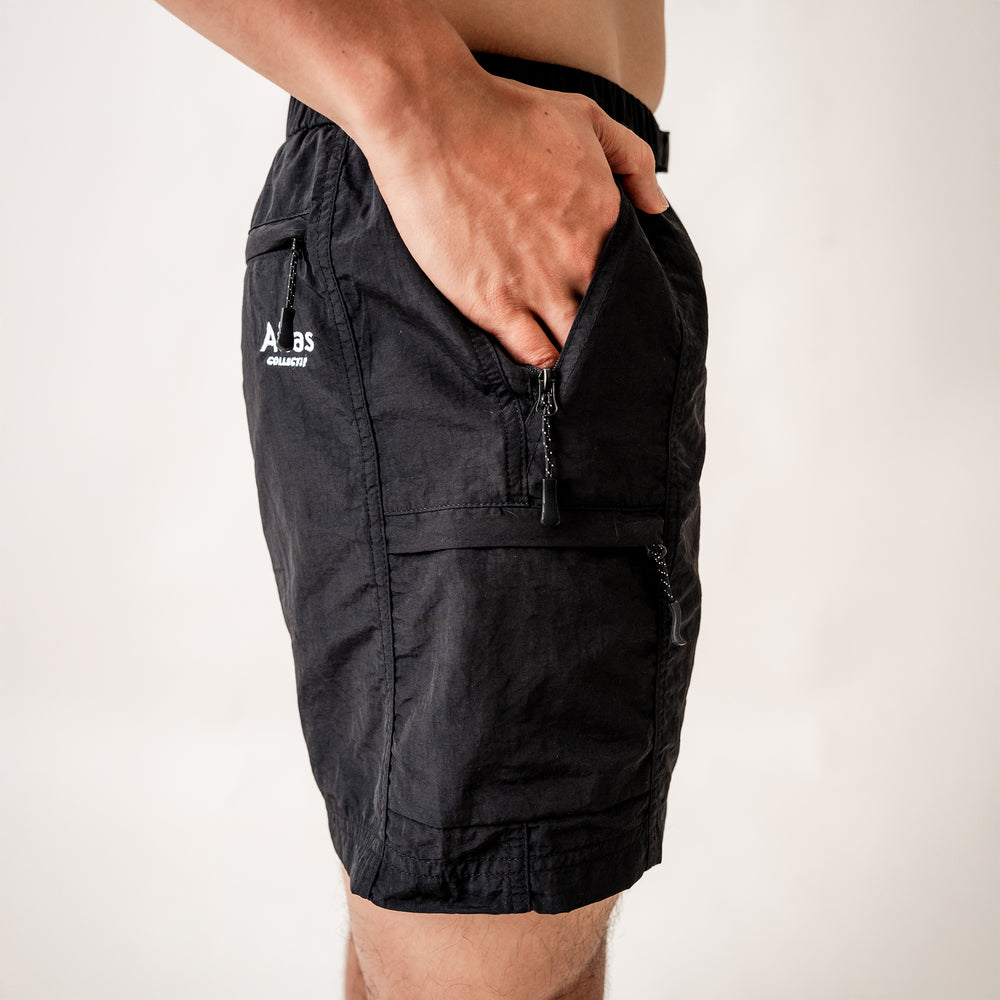 Greenwood Utility Hiking Shorts - Black