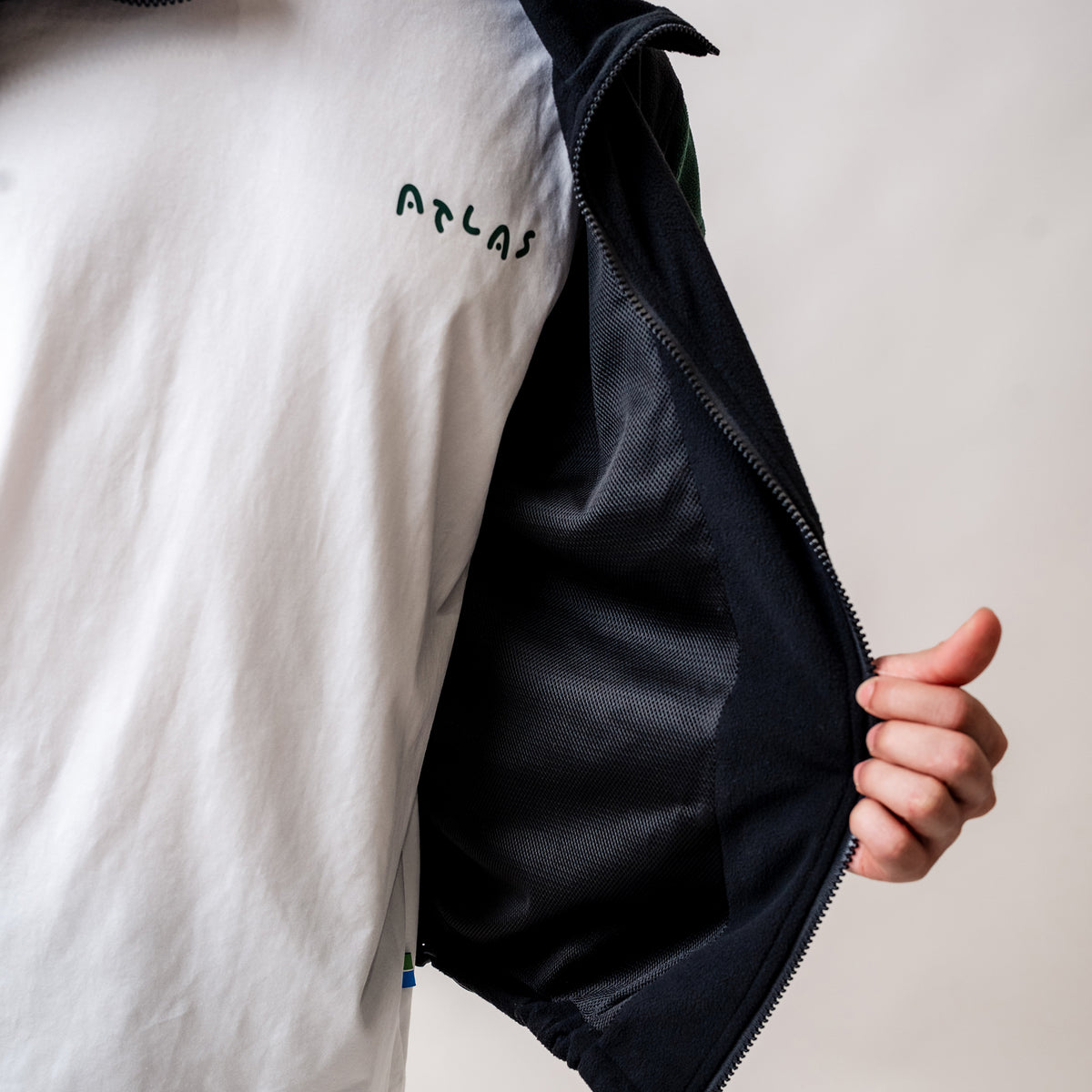 Soft inner lining for comfort and easy layering