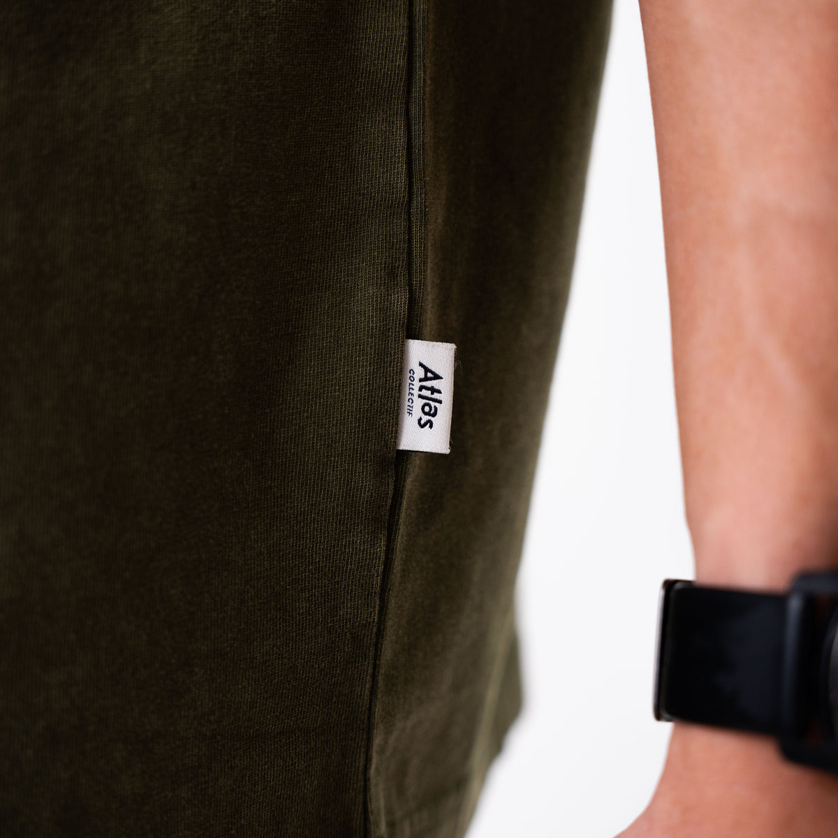 Equipment 3M Reflective Washed Tee Olive