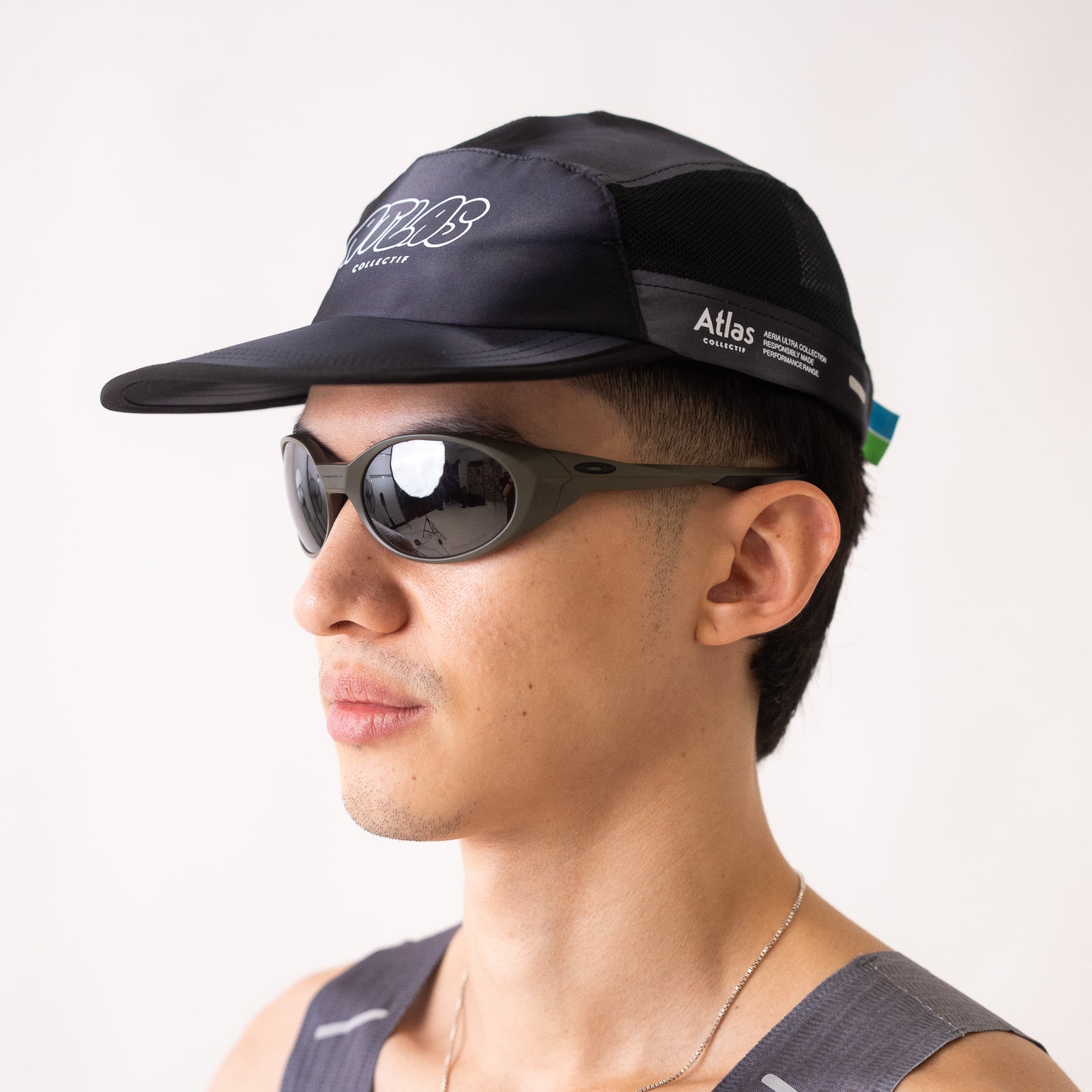 Aeria Ultra Race Cap Gradient Black