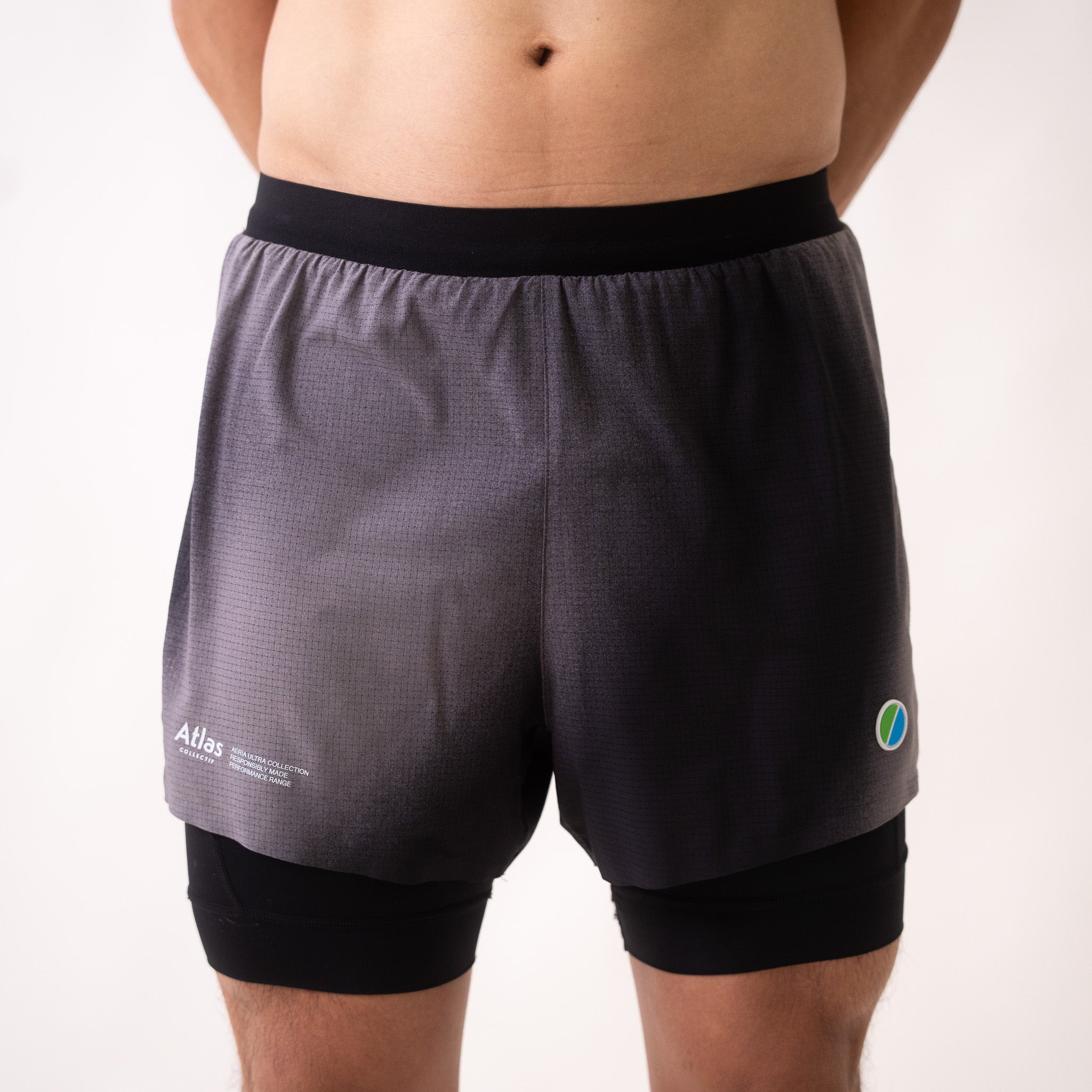 Aeria Ultra 2 in 1 Shorts Gradient Black