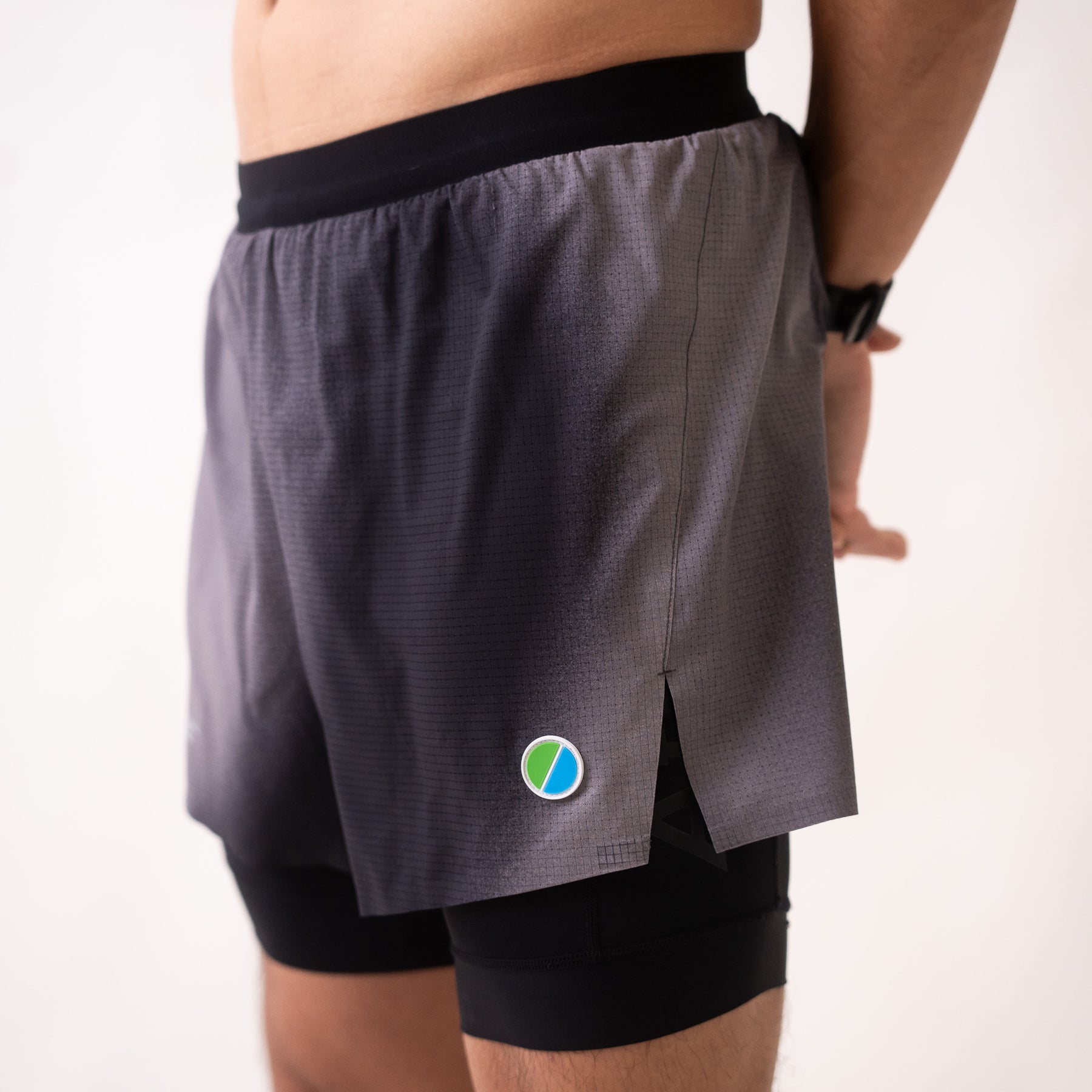 Aeria Ultra 2 in 1 Shorts Gradient Black