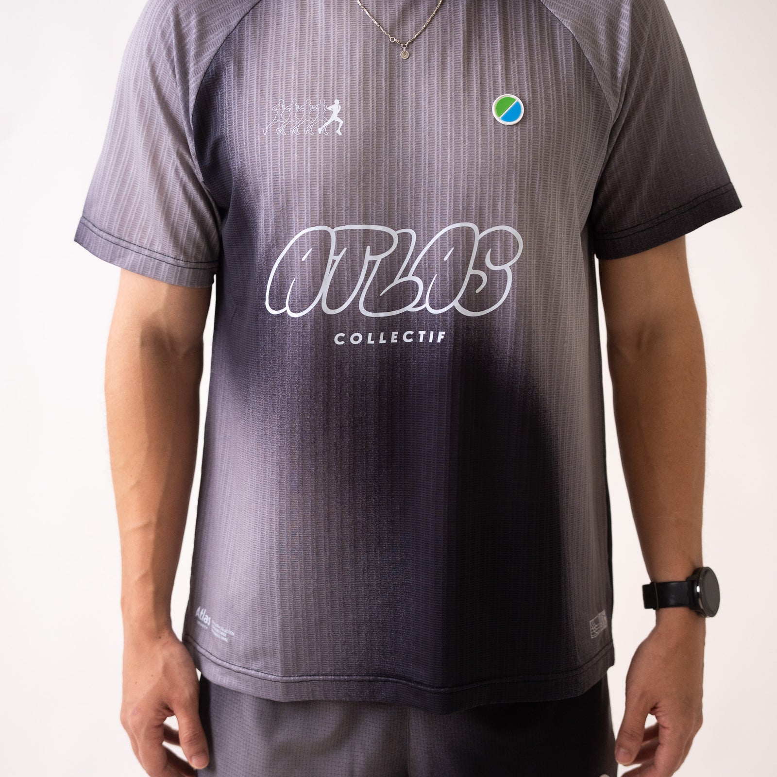 Aeria Ultra Race T-Shirt Gradient Black