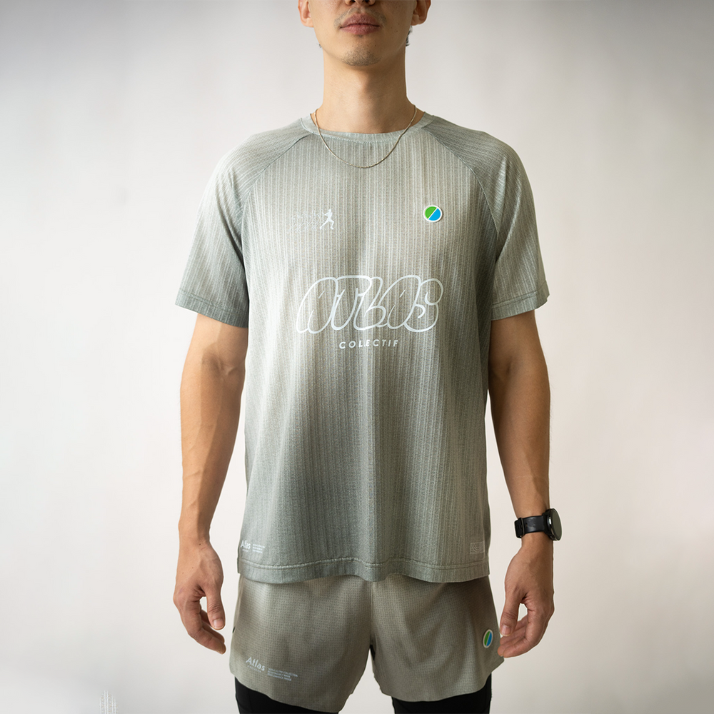 Aeria Ultra Race Tee - Gradient Sage