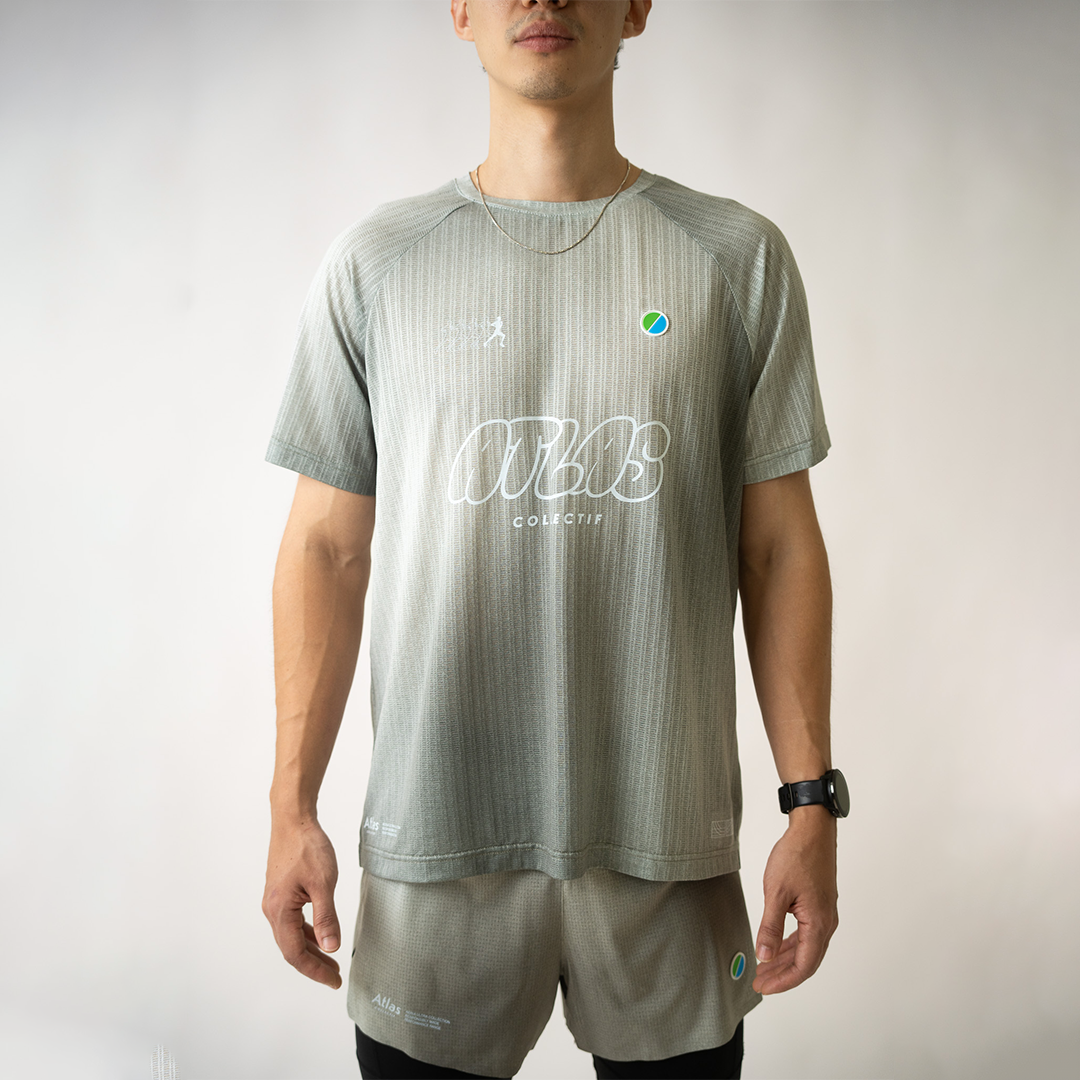 Aeria Ultra Race T-Shirt Gradient Olive