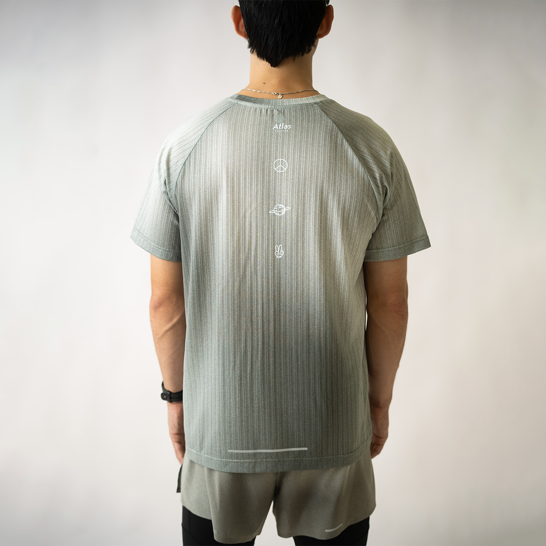 Aeria Ultra Race T-Shirt Gradient Olive