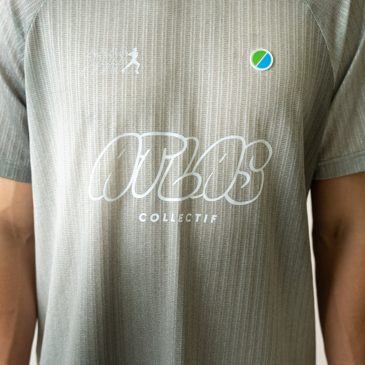 Aeria Ultra Race Tee - Gradient Sage