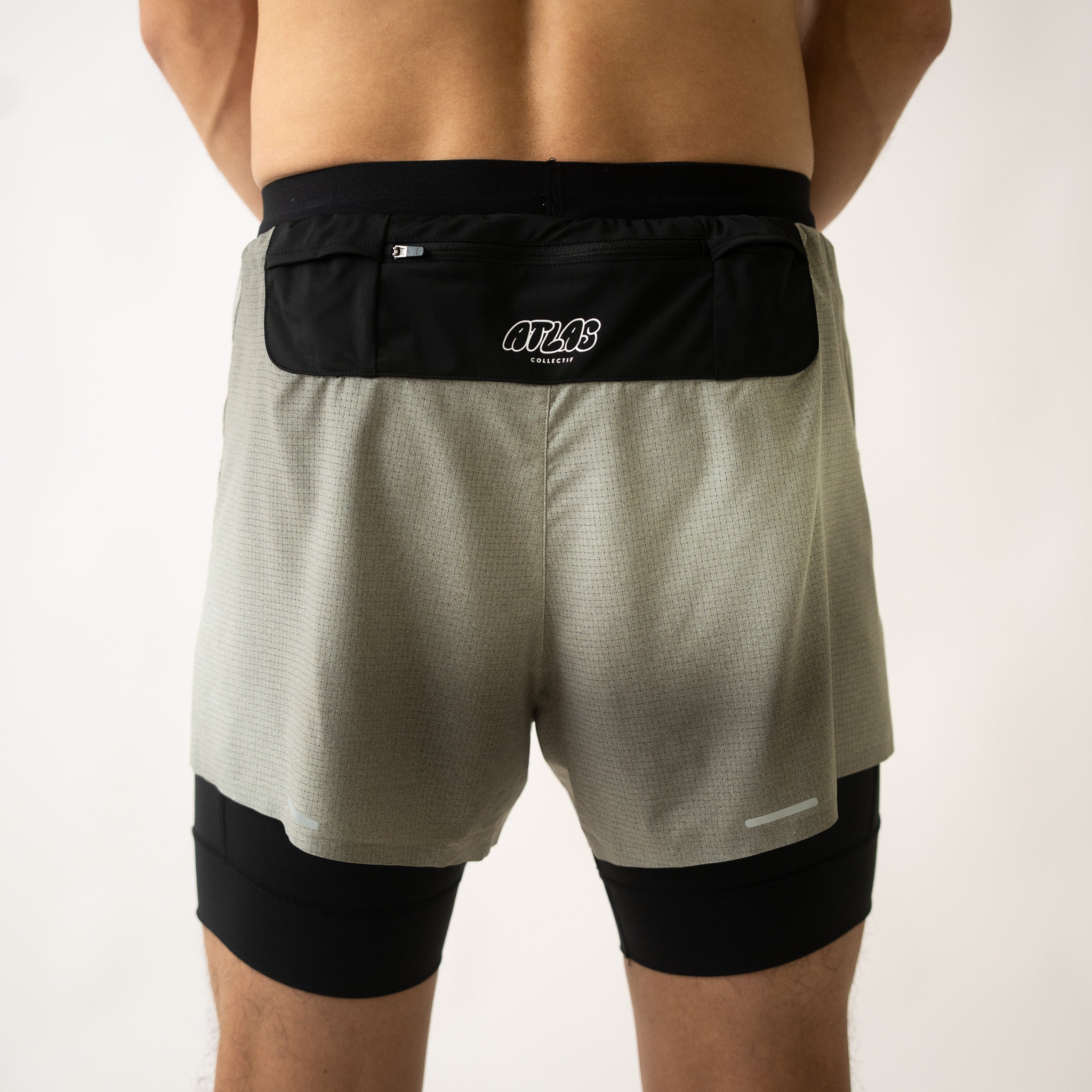 Aeria Ultra 2 in 1 Shorts Gradient Olive