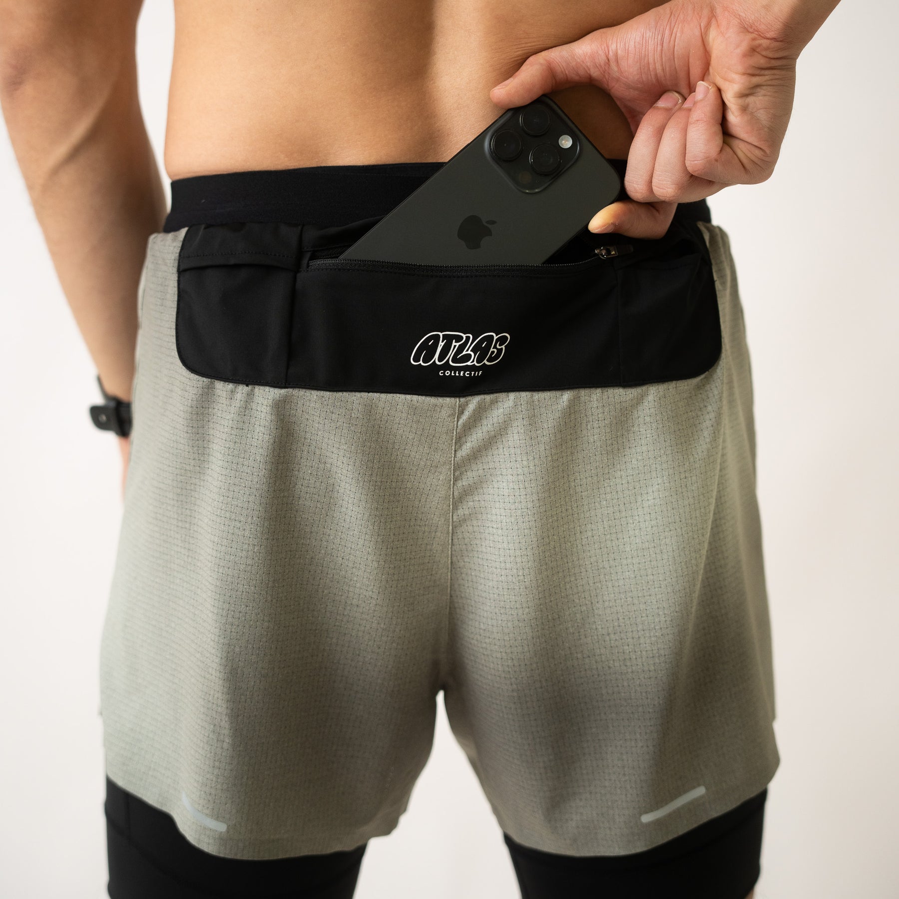 Aeria Ultra 2 in 1 Shorts Gradient Olive