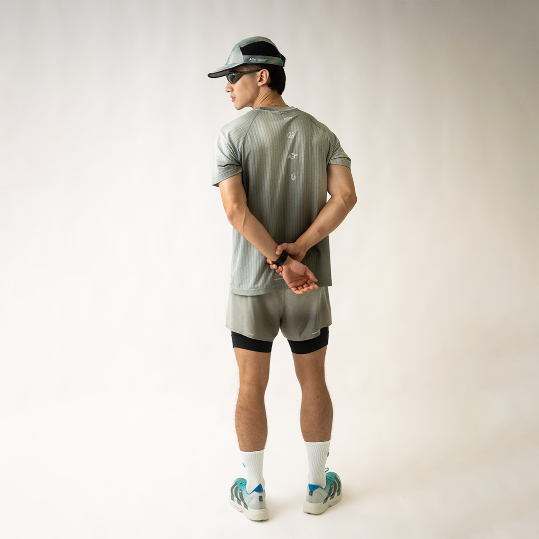 Aeria Ultra 2 in 1 Shorts Gradient Olive