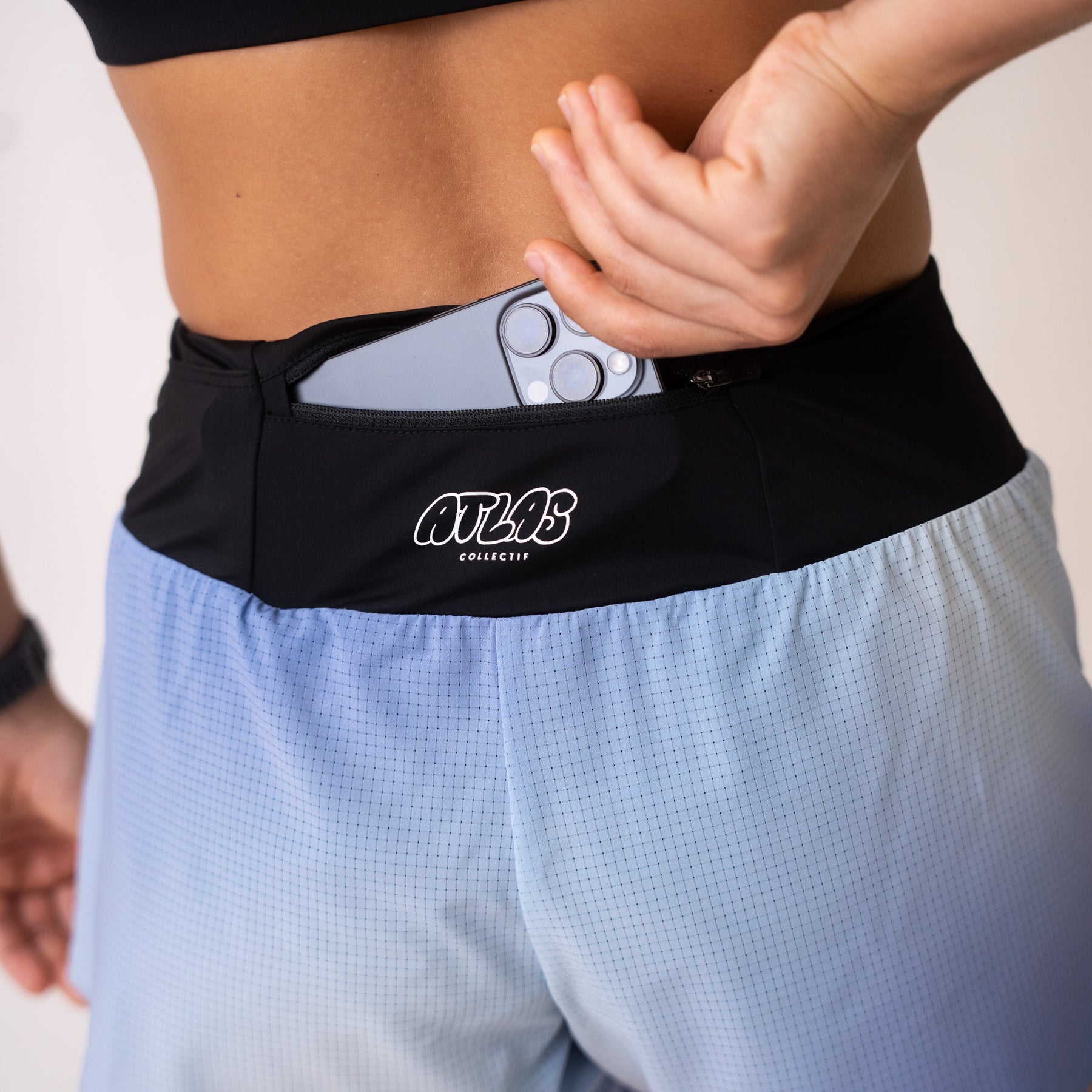 Aeria Ultra WMNS 4" Shorts Gradient Blue